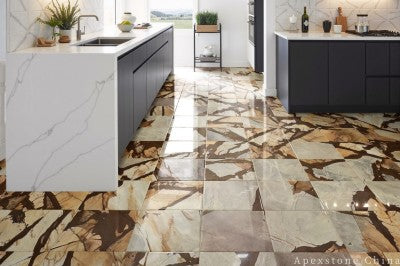 16x16 Woodstone Quartzite tiles