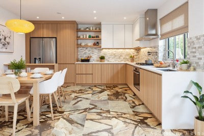 16x16 Woodstone Quartzite tiles