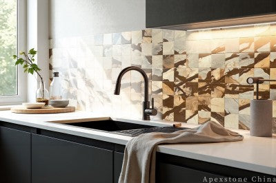 sawn Woodstone Quartzite tiles