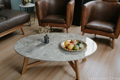 luxury grey Marble coffee table