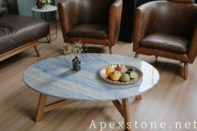 160cm grey Quartzite coffee table