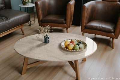 small grey Marble coffee table