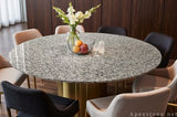 real white Granite dining table