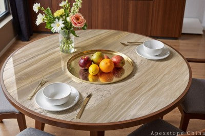 vintage white Marble dining table