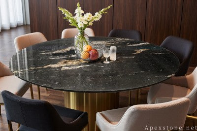 counter height black Granite table tops