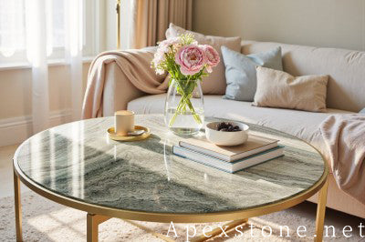 genuine purple Marble table tops