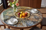 real blue Granite dining table