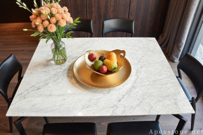 antique white Marble table tops